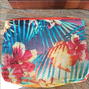 SAMUDRA LARGE HIBISCUS ALOHA POUCH BAG! SOLD OUT!